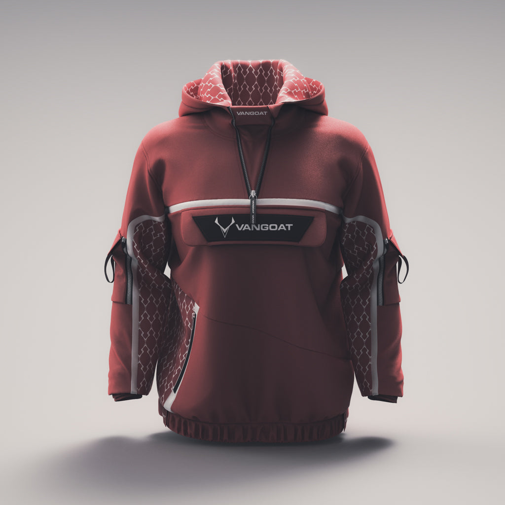 Tactical Windbreaker Mineral Red